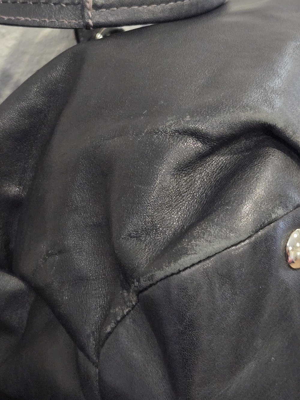 Coach Soho North/South Black Leather Shoulder Bag - Picture 6 of 16